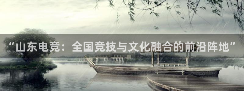 乐鱼电竞官网：“山东电竞：全国竞技与文化融合的前沿阵地”