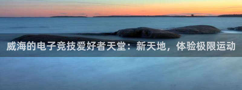 乐鱼电竞网站：威海的电子竞技爱好者天堂：新天地，体验极限运动