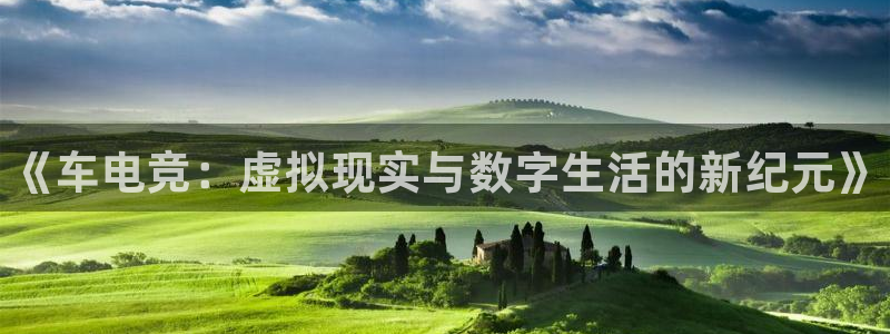 乐鱼电竞下载：《车电竞：虚拟现实与数字生活的新纪元》